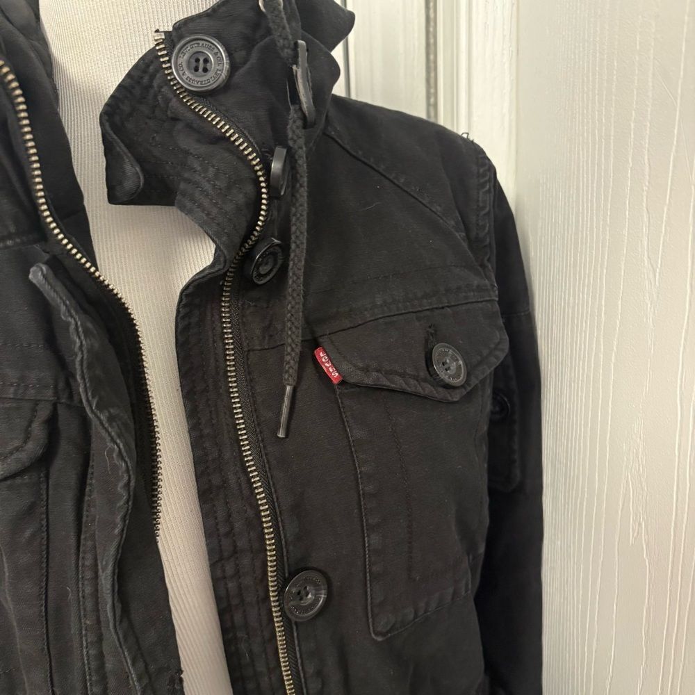 Levi’s Hooded Military Jacket N2 - Picture 8 of 11
